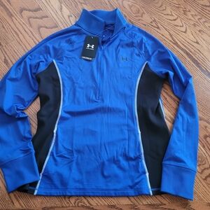 NWT Women's Under Armour Train Coldgear 1/4 Zip Pullover size Large